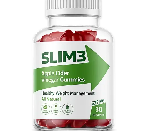One bottle of SLIM3 525mg gummies